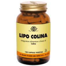 LIPO COLINA 100CPS VEGETALI LIPO COLINA 100CPS VEGETALI