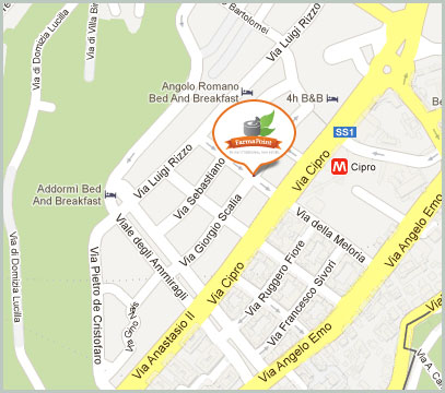 Mappa Farmapoint - Via Giorgio Scalia 5/A, Roma